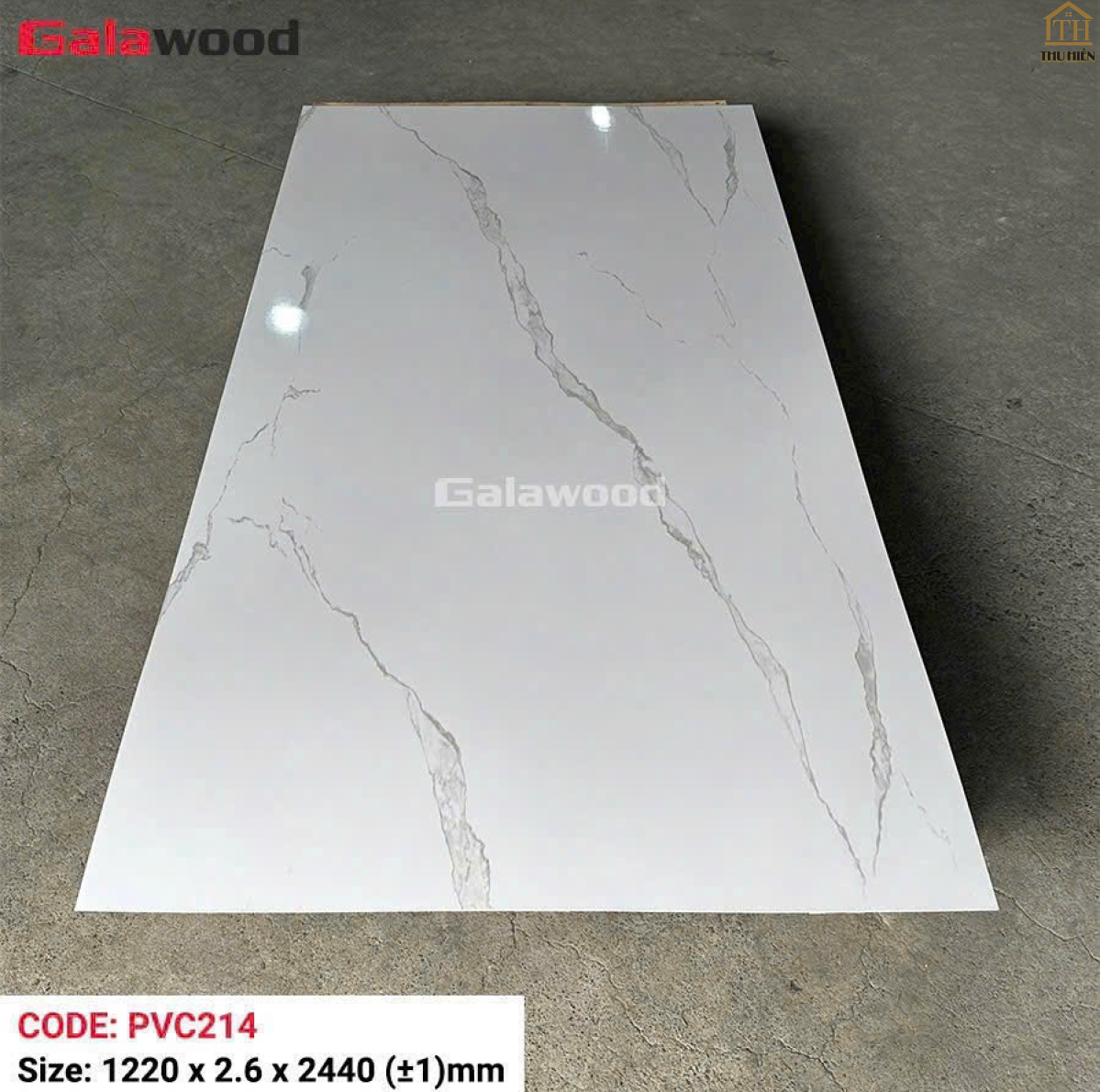 Tấm  Nhựa Ốp Tường PVC Giả Đá Galawood PVC214 Dày 2.6mm