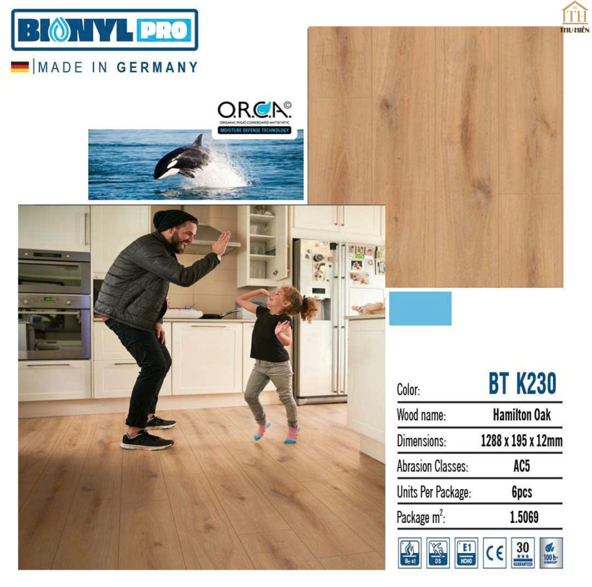  SÀN GỖ ĐỨC BIONYL PRO
