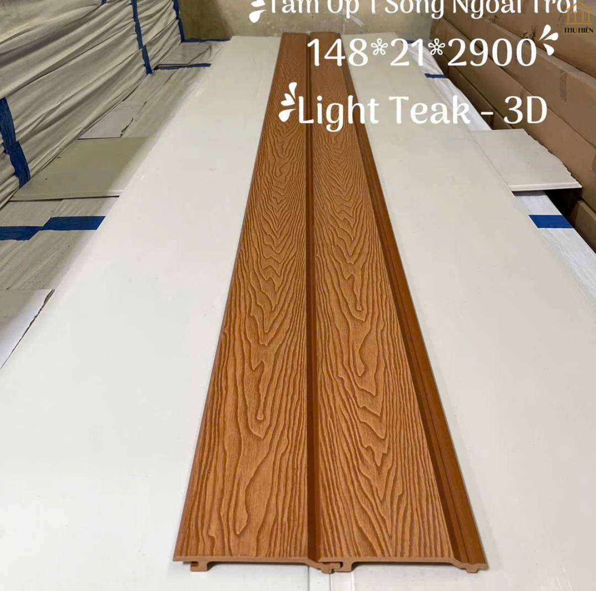 TẤM ỐP 1 SÓNG NGOÀI TRỜI VÂN 3D