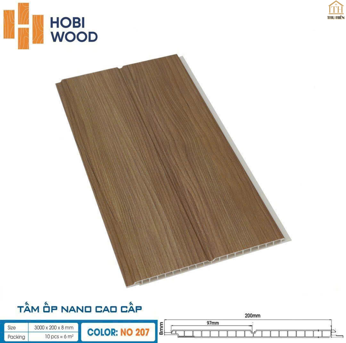 TẤM ỐP NANO HOBI WOOD - NO207