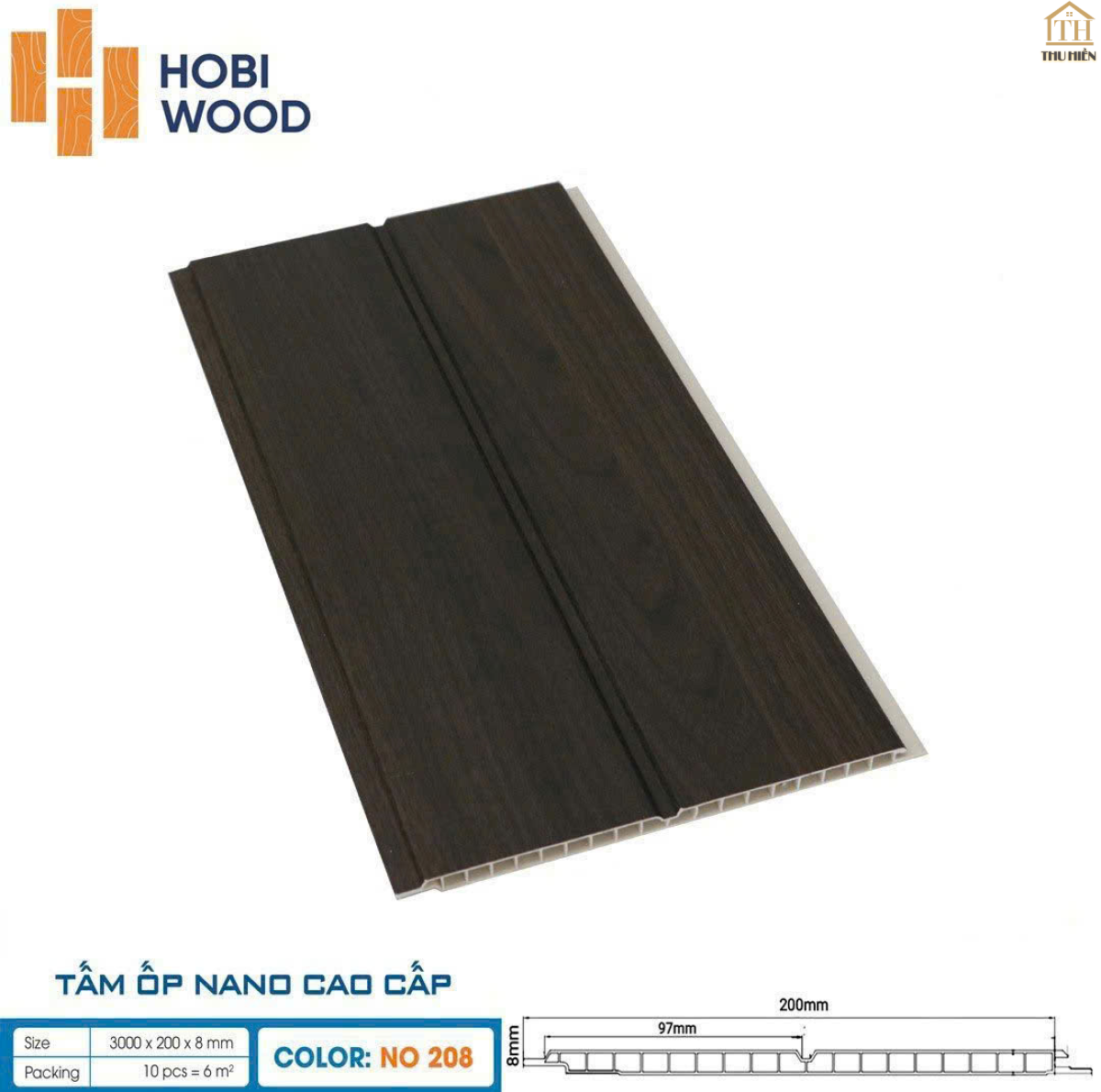 TẤM ỐP NANO HOBI WOOD - NO208