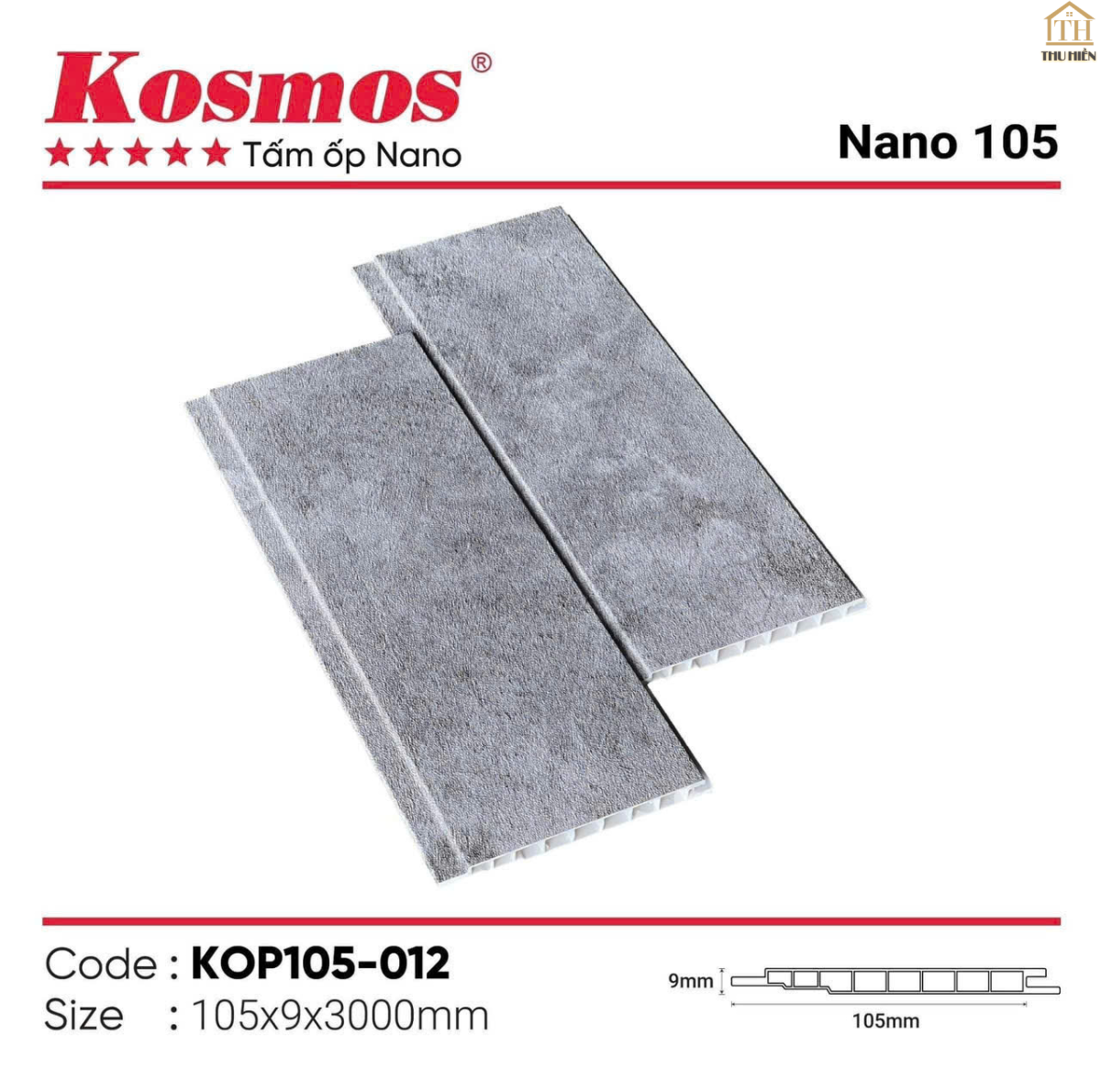 TẤM ỐP NANO 1 SÓNG KOSMOS