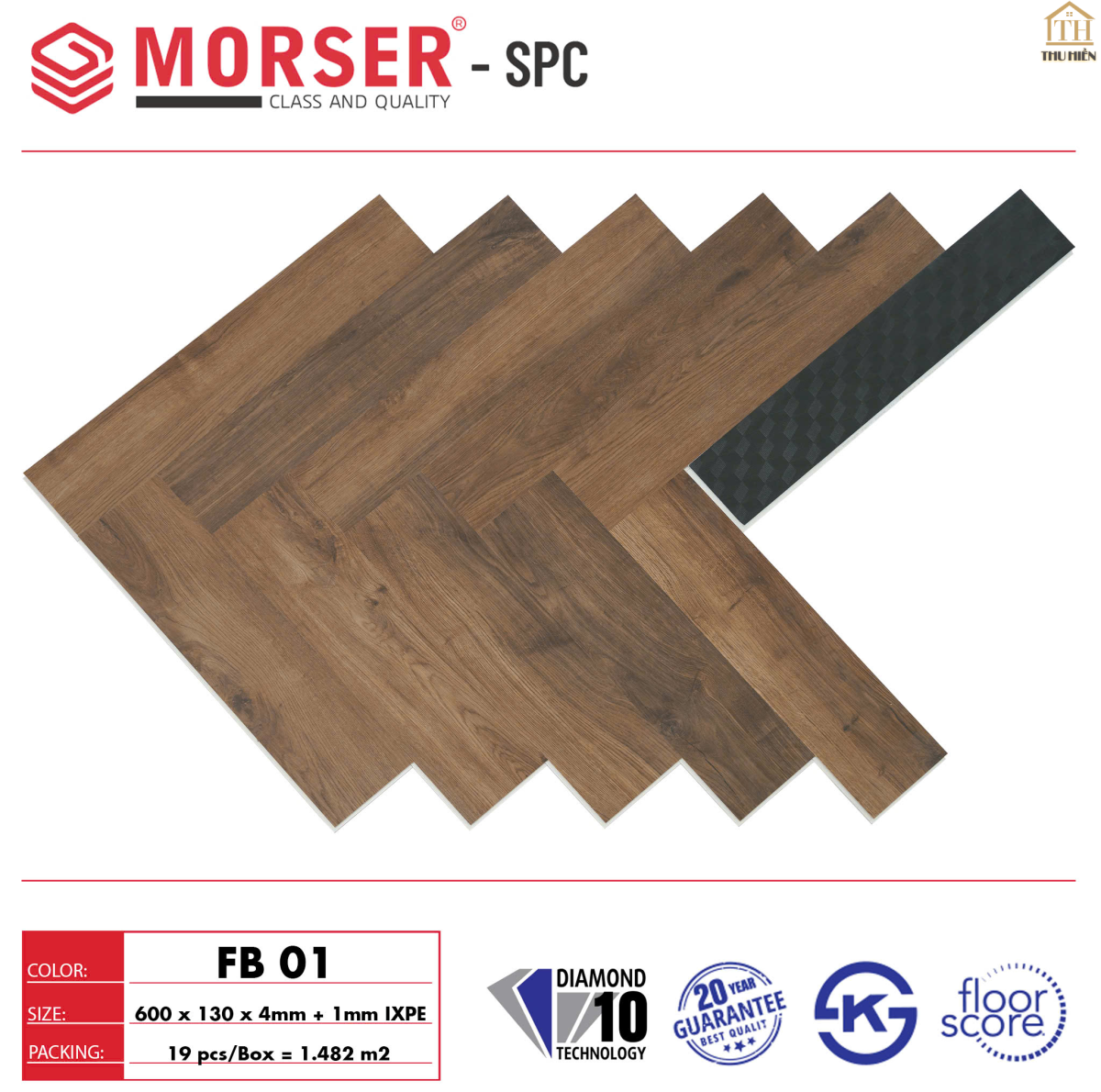   SÀN NHỰA XƯƠNG CÁ 4MM MORSER  