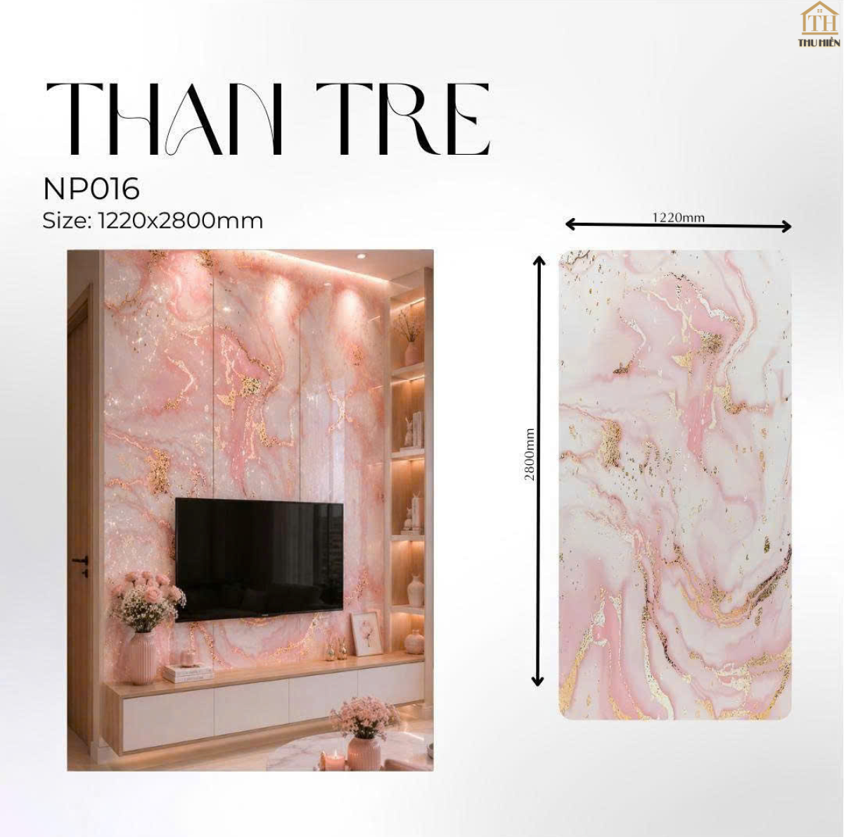 TẤM ỐP THAN TRE VÂN ĐÁ LUXURY CAO CẤP  