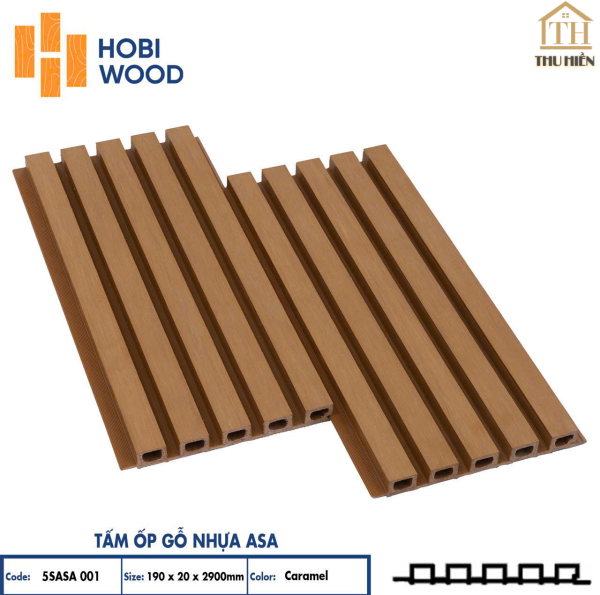 Gỗ Nhựa Ngoài 4 Sóng Trời Phủ ASA