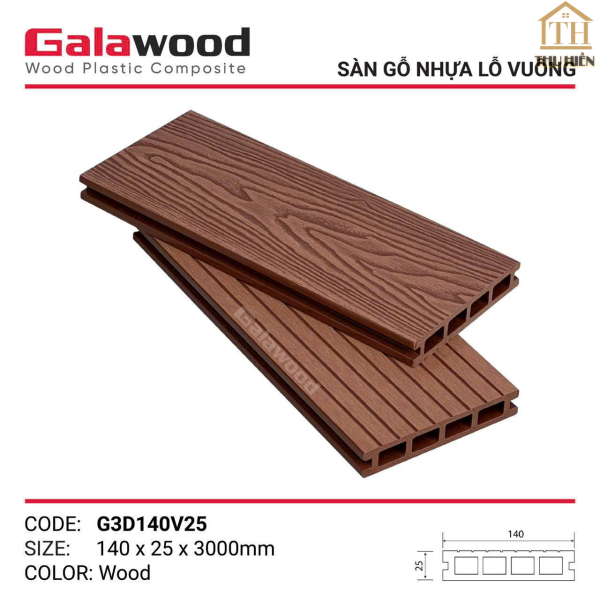 SÀN GỖ NHỰA NGOÀI TRỜI GALA WOOD