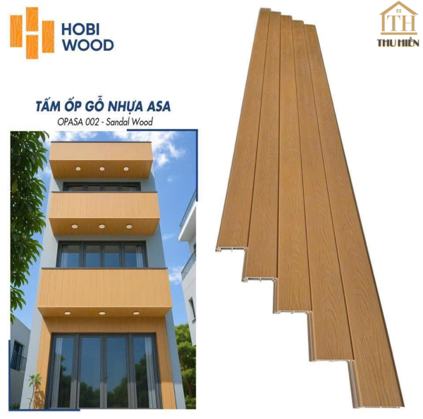 Gỗ Nhựa Ngoài 1 Sóng Trời Phủ ASA HOBI WOOD