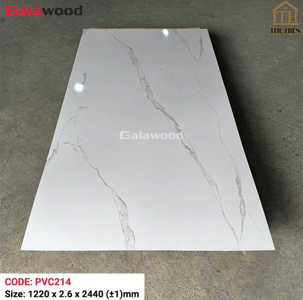 Tấm  Nhựa Ốp Tường PVC Giả Đá Galawood PVC214 Dày 2.6mm