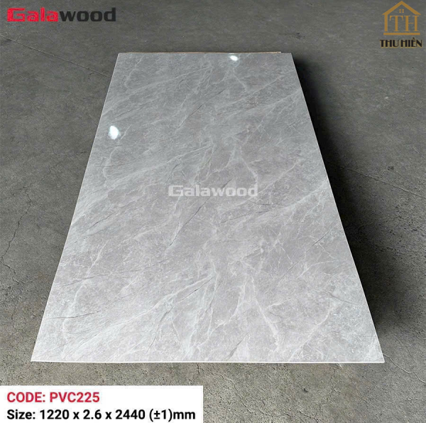 Tấm  Nhựa Ốp Tường PVC Giả Đá Galawood PVC225 Dày 2.6mm