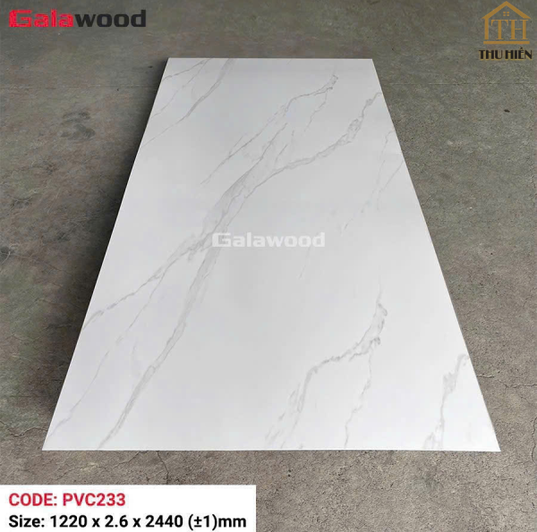 Tấm  Nhựa Ốp Tường PVC Giả Đá Galawood PVC233 Dày 2.6mm