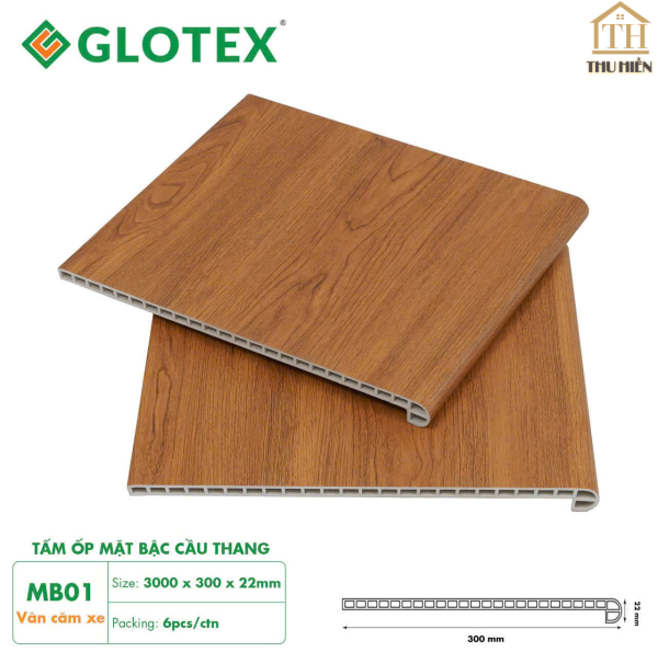 Tấm Ốp Mặt Bậc Cầu Thang GLOTEX
