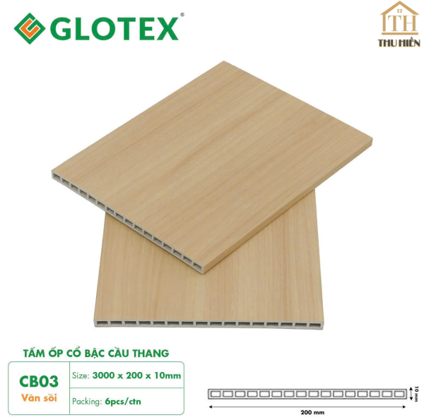 Tấm Ốp Cổ Bậc Cầu Thang GLOTEX