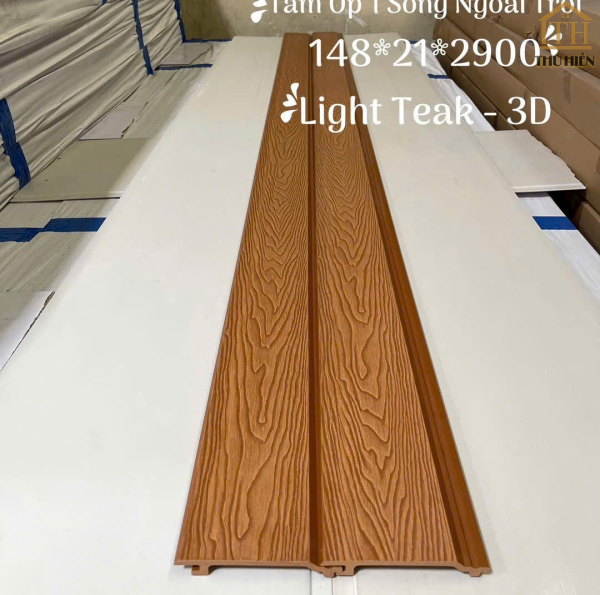 TẤM ỐP 1 SÓNG NGOÀI TRỜI VÂN 3D