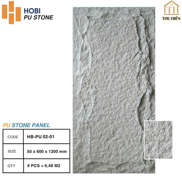  TẤM ỐP PU GIẢ ĐÁ HOBI