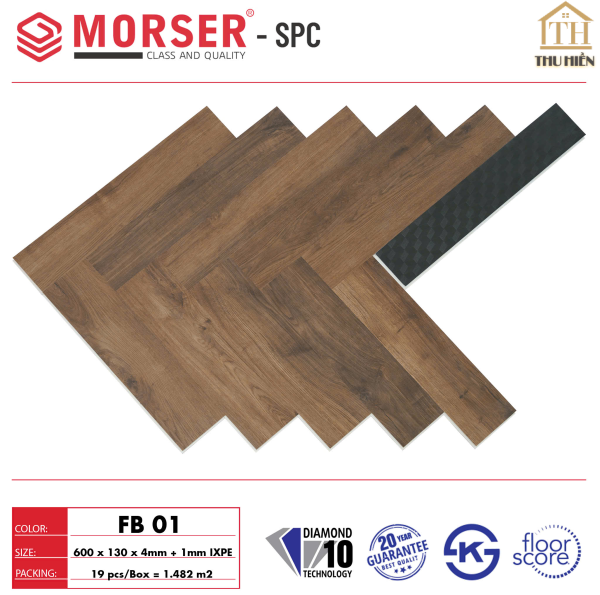   SÀN NHỰA XƯƠNG CÁ 4MM MORSER  