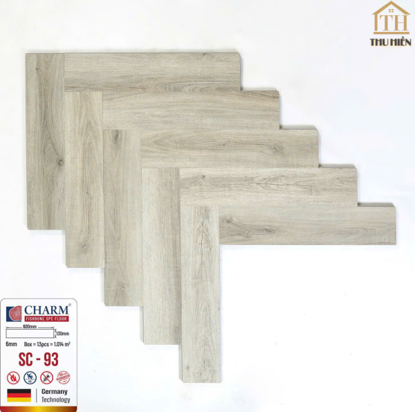 SÀN SPC CHARM WOOD 6LY – XƯƠNG CÁ 