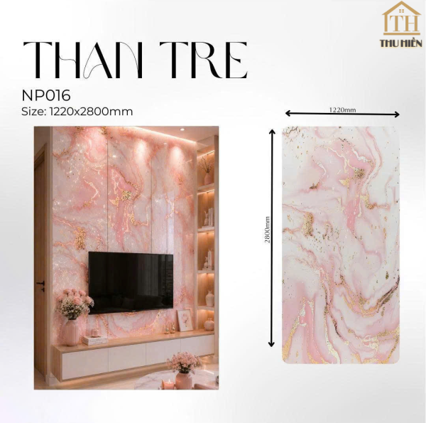 TẤM ỐP THAN TRE VÂN ĐÁ LUXURY CAO CẤP  